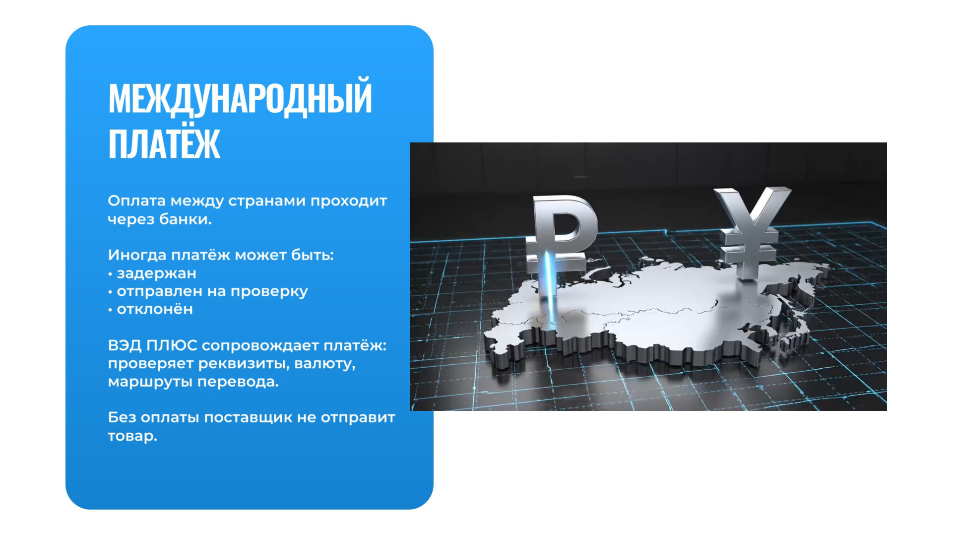 Слайд 7 презентации ВЭД ПЛЮС